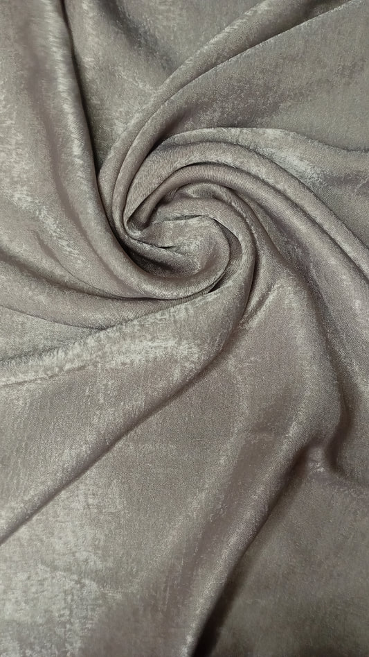 Grey Marble Silk Hijab