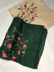 Embroidery Viscose Hijabs